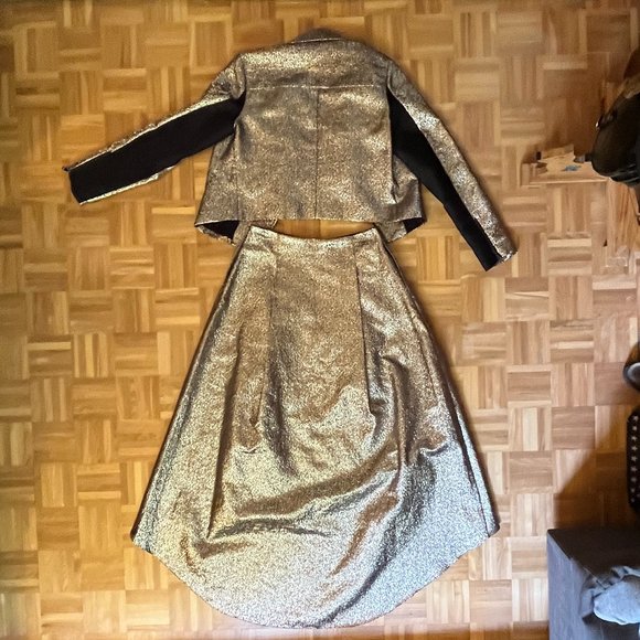 SACHIN & BABI High-Low Skirt and Jacket Set - Size M/6 - Picture 3 of 5